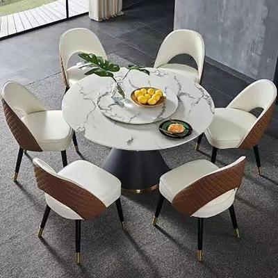 意式极简套房 YY时尚极简轻奢桌椅 餐桌家具  WH35T108C